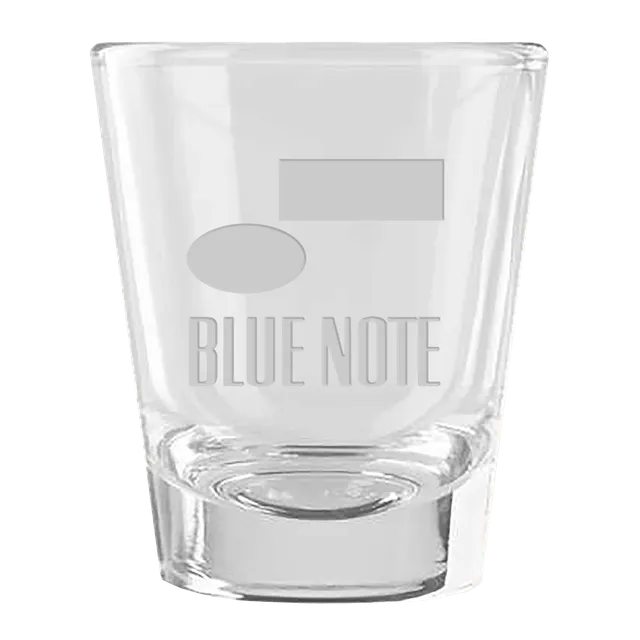 Blue Note Logo Vintage Verre shot 5cl gravé jazz