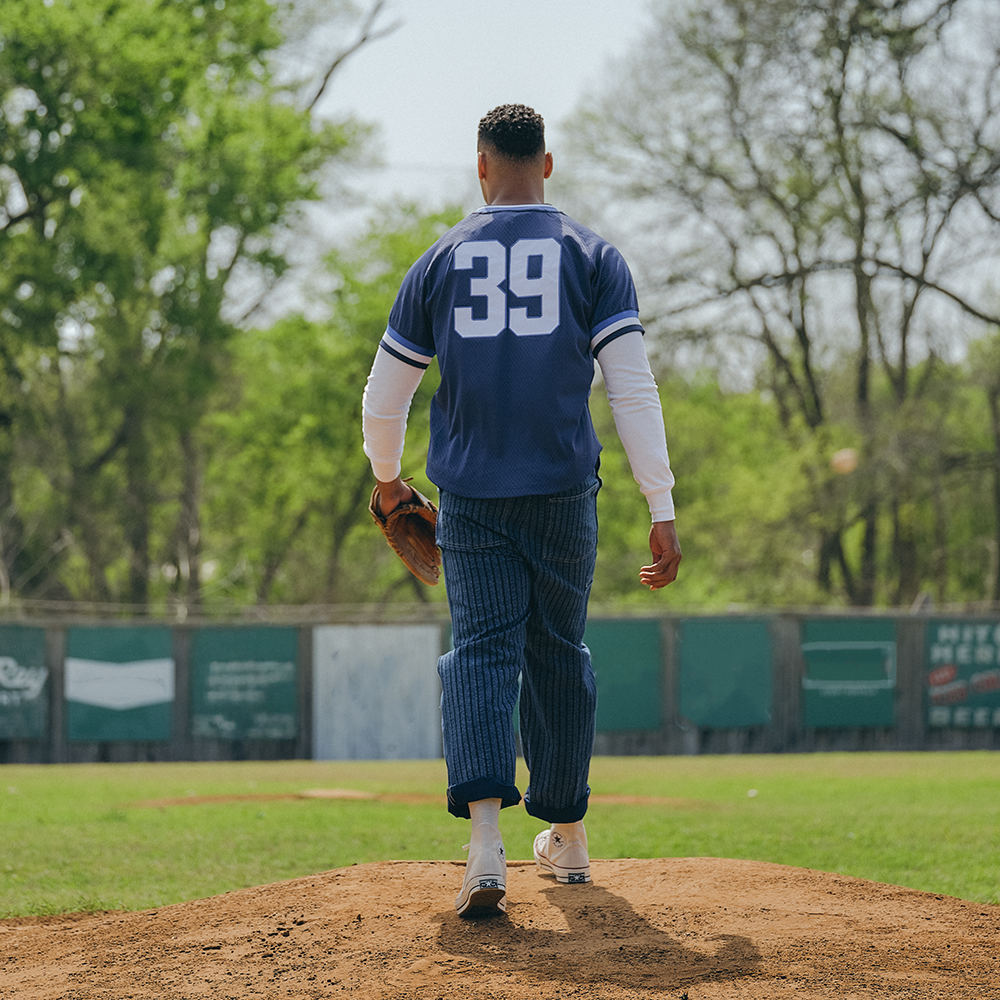 Blue Note Baseball Mesh Batting Practice Jersey maillot polyester