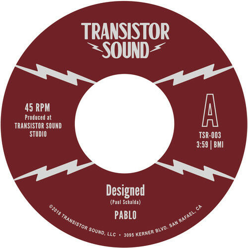 Pablo Designed 45 tours single Transistor Sound