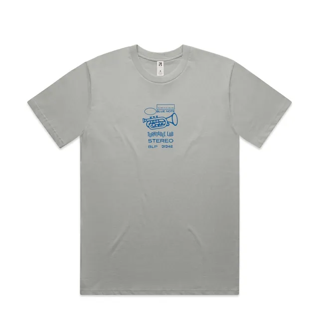 Blue Note Turntable Lab Lighthouse T-shirt Gris Coton L