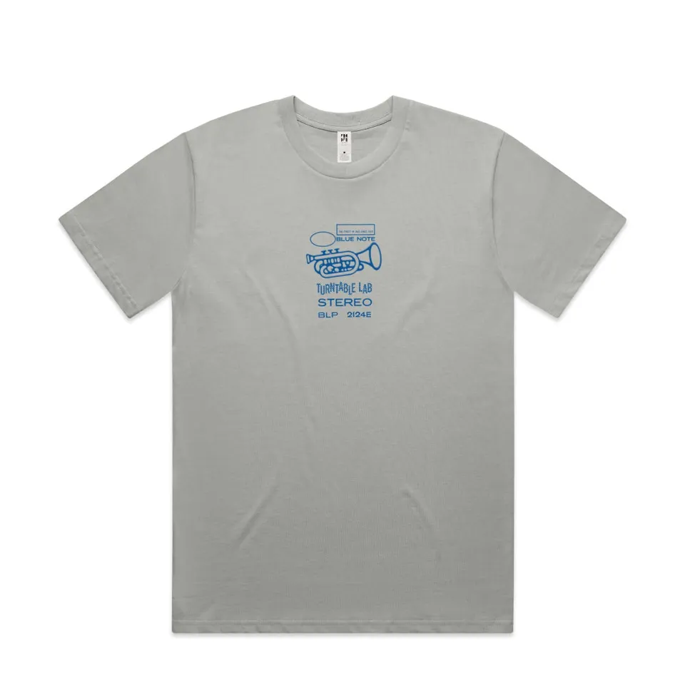 Blue Note Turntable Lab Lighthouse T-shirt Gris Coton L