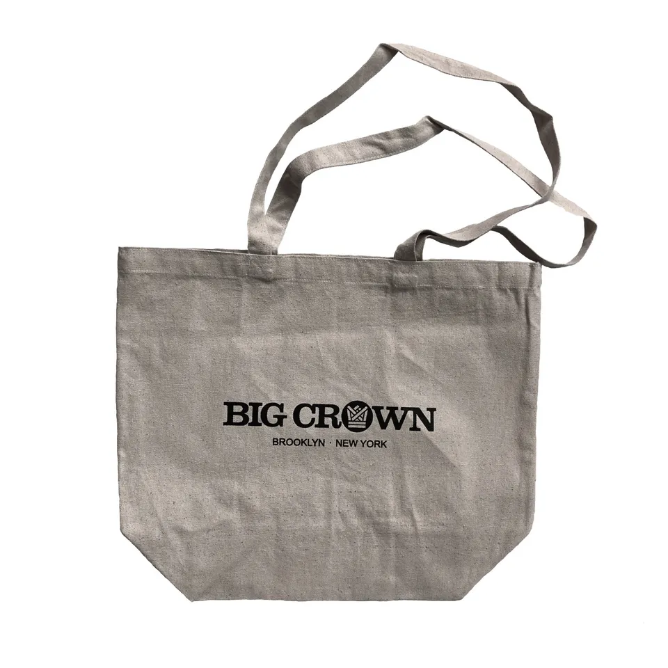 Big Crown Records Logo tote bag pour vinyles