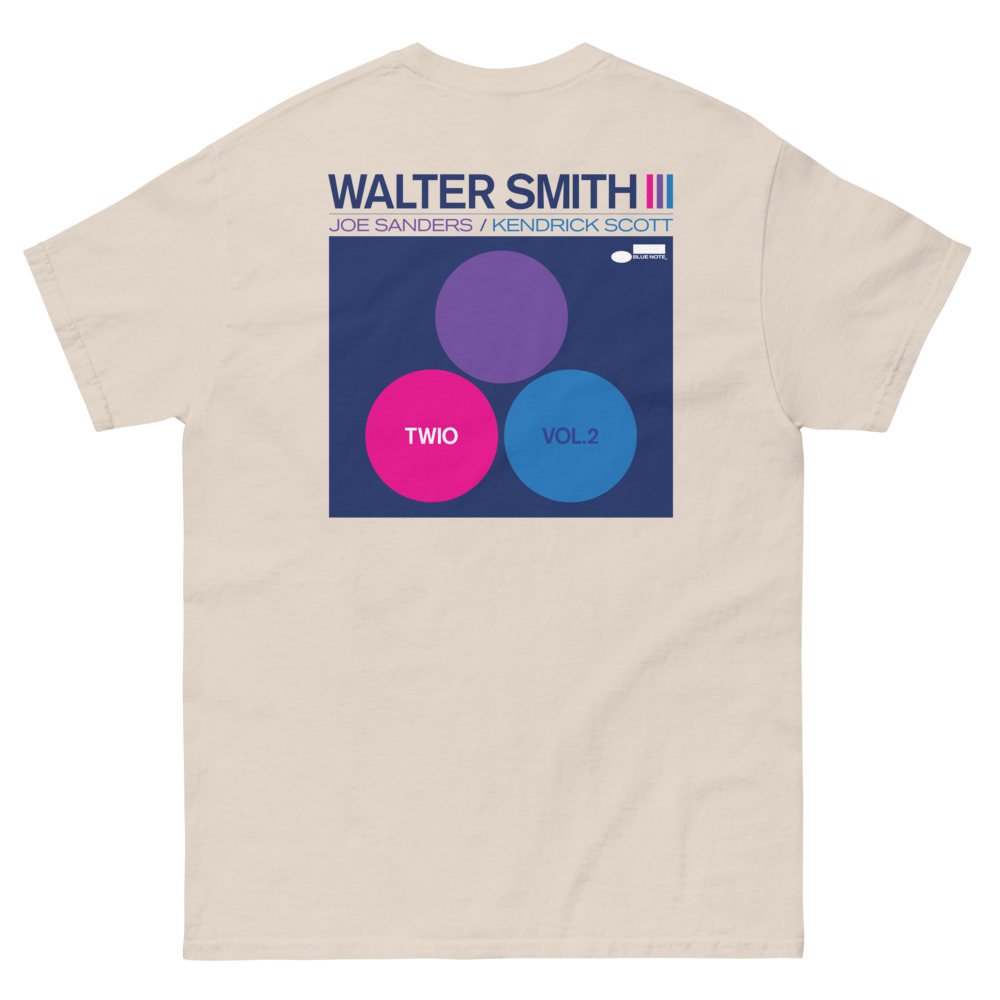 Blue Note Merch Walter Smith III Twio Vol.2 T-shirt coton