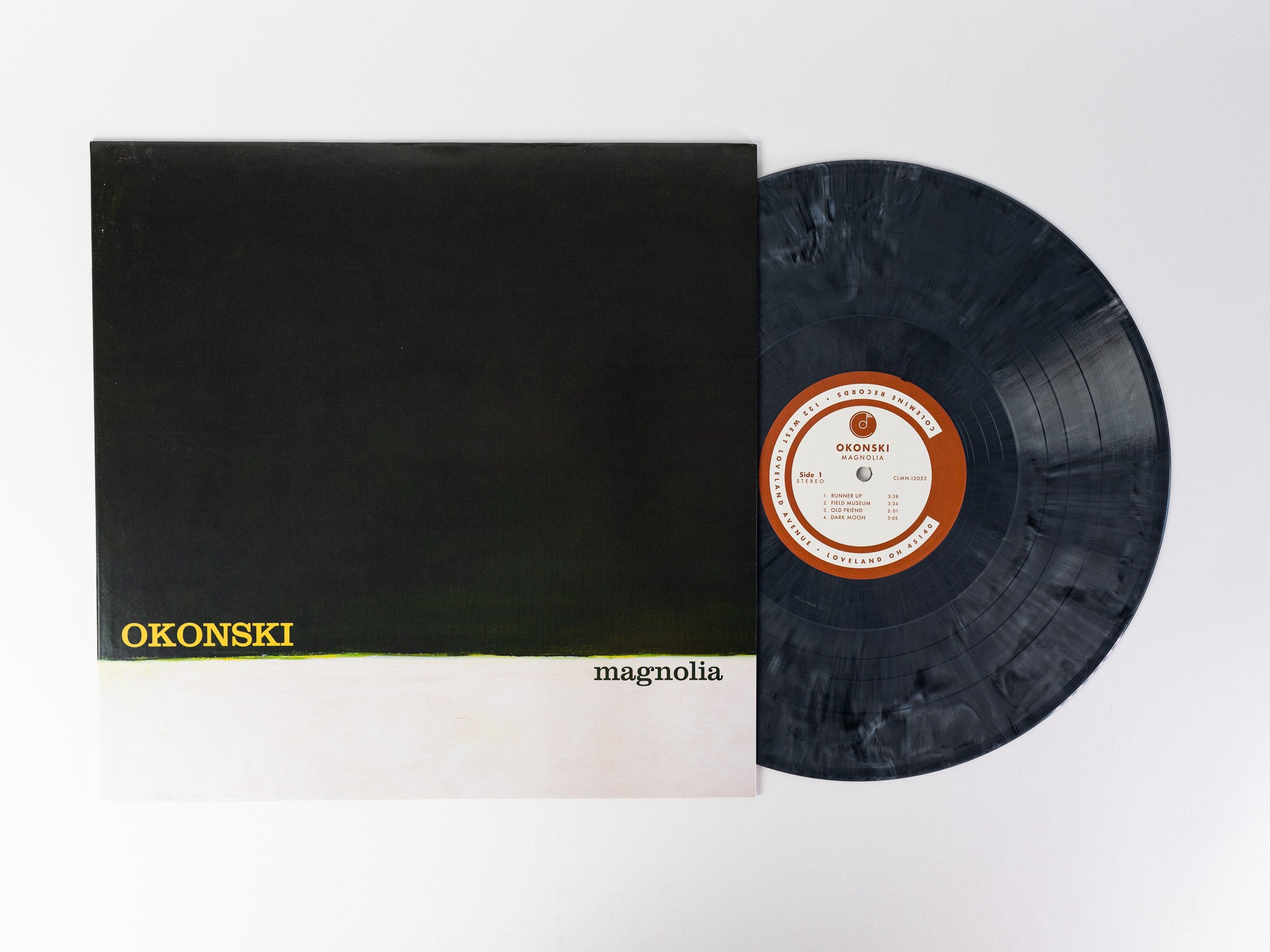 Okonski Magnolia LP vinyle noir jazz trio piano
