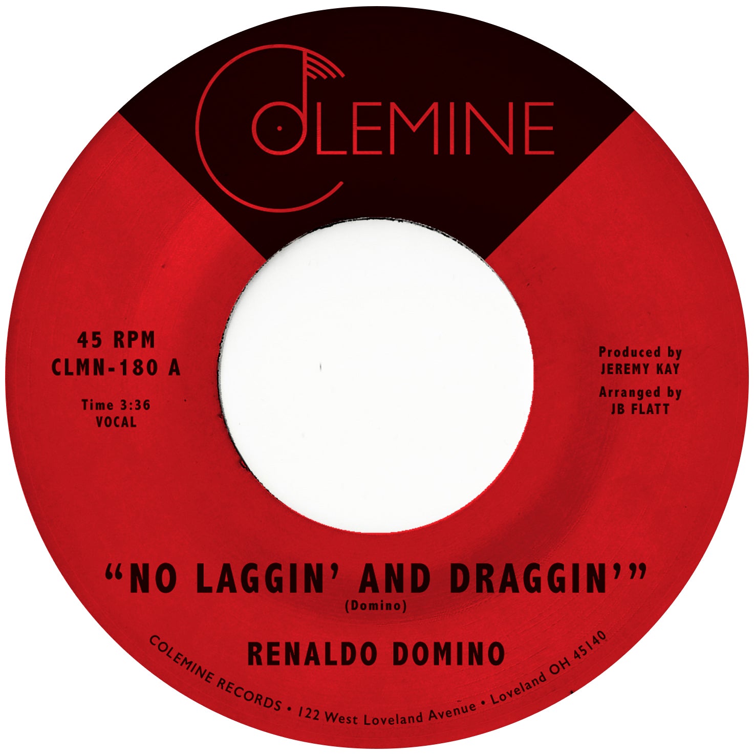 Renaldo Domino No Laggin 45 tours vinyle gold