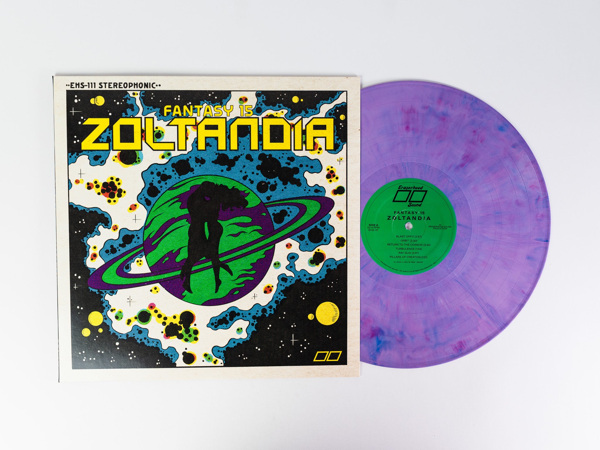 Fantasy 15 Zoltandia vinyle LP violet marbré synth-funk