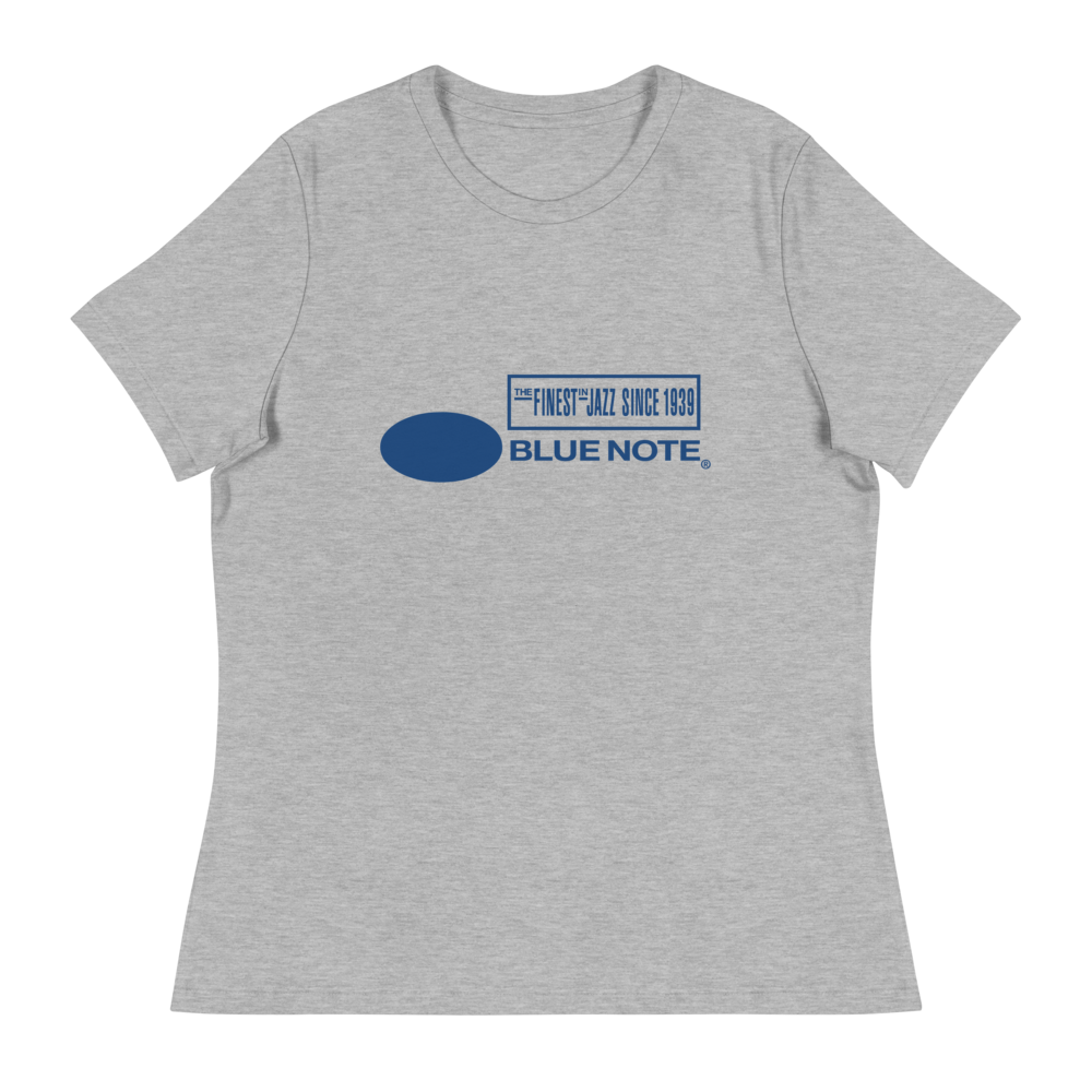 Blue Note Finest Logo T-shirt femme gris