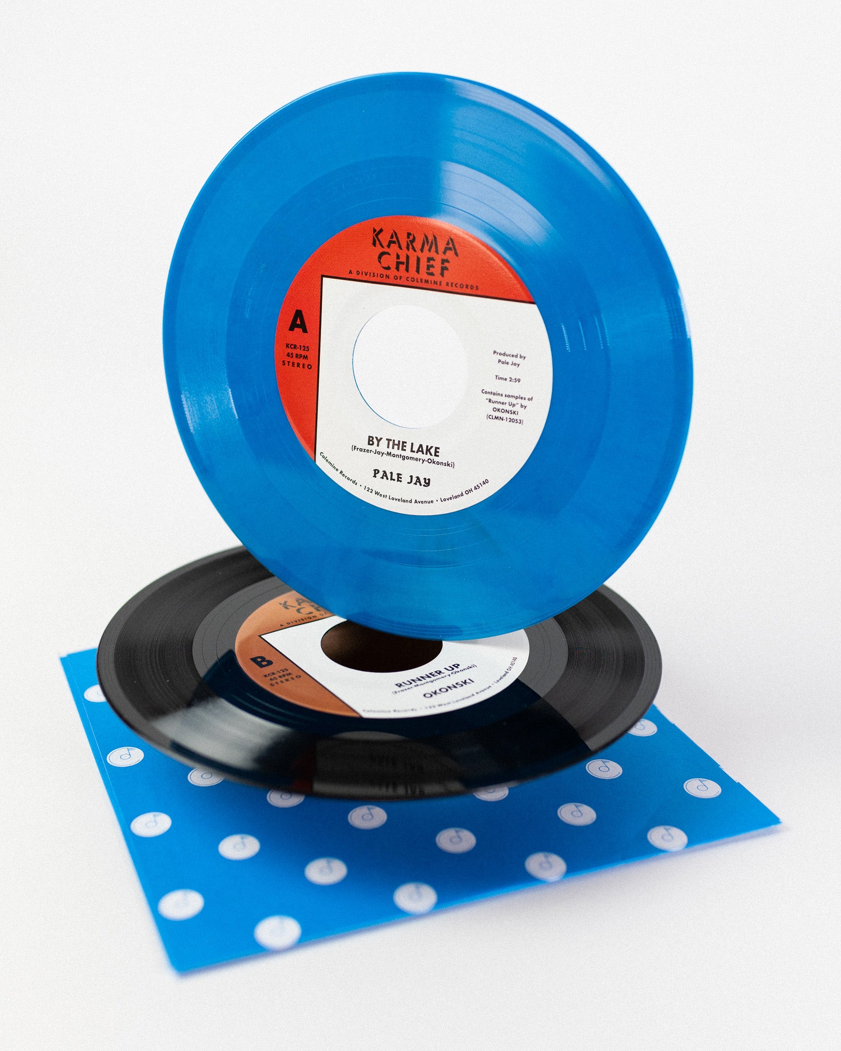 Karma Chief Pale Jay By The Lake 45T neo-soul bleu
