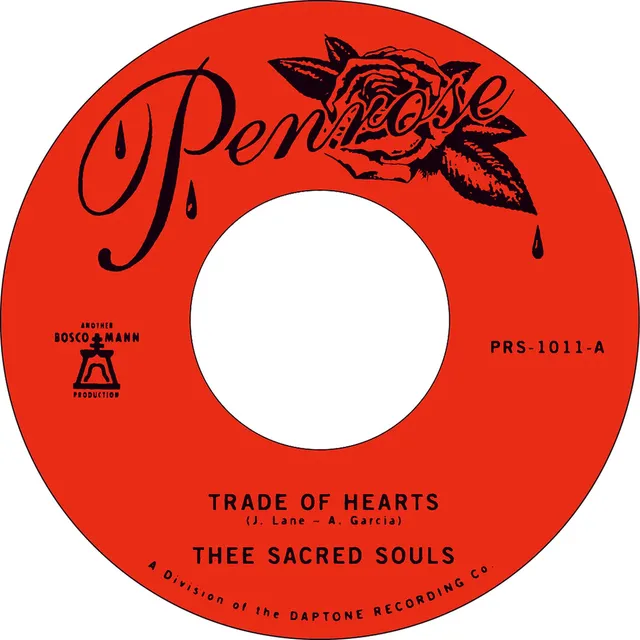 Thee Sacred Souls Trade of Hearts 45 tours single