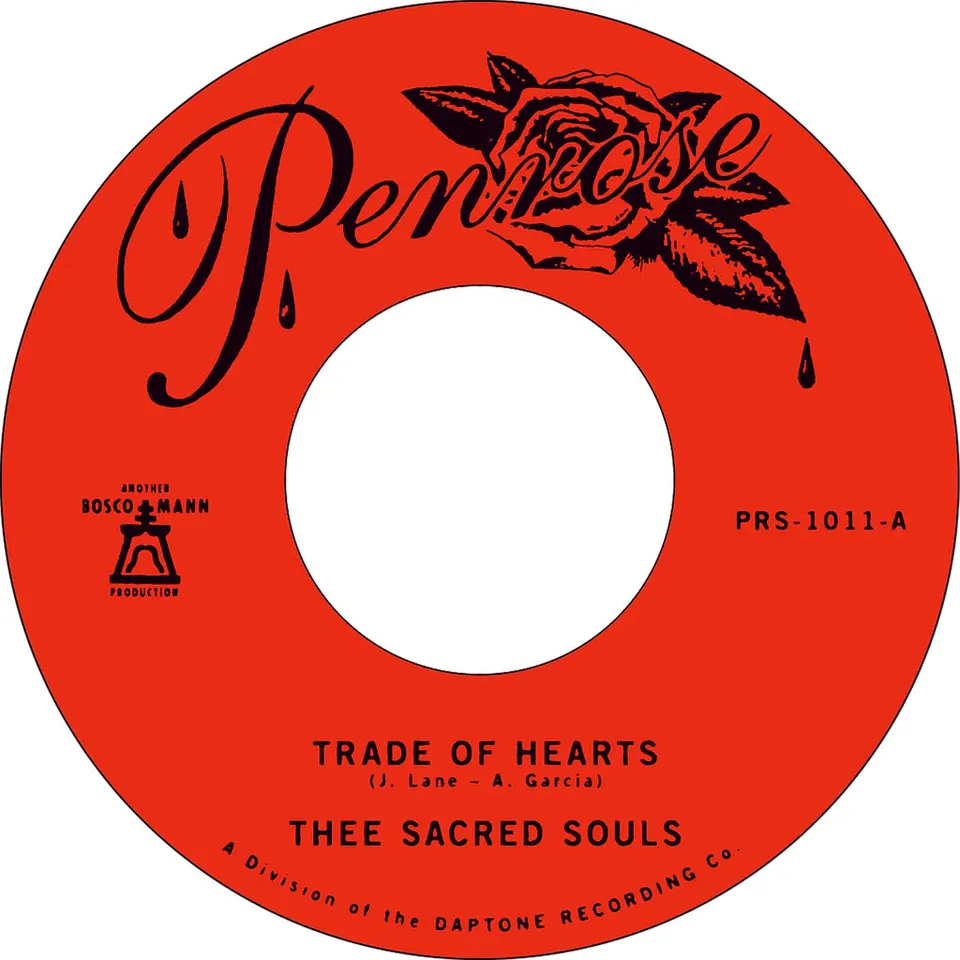 Thee Sacred Souls Trade of Hearts 45 tours single