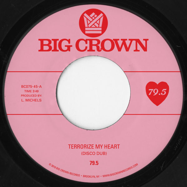 79.5 Terrorize My Heart 45 tours disco dub
