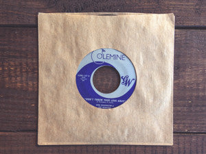 Gene Washington Don't Throw Your Love Away 45T vinyle noir