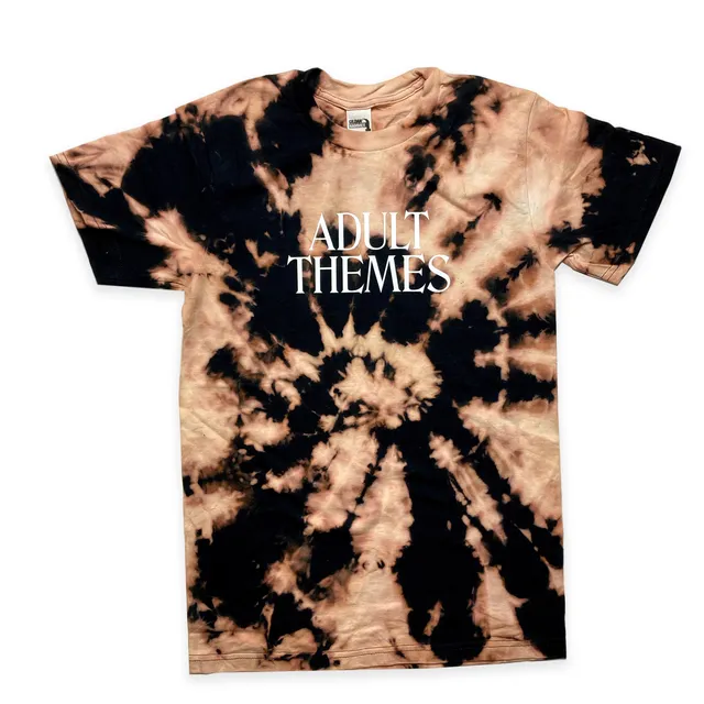 El Michels Affair Adult Themes T-shirt tie dye noir bleach