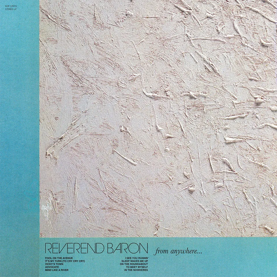 Reverend Baron From Anywhere vinyle LP maroon dédicacé