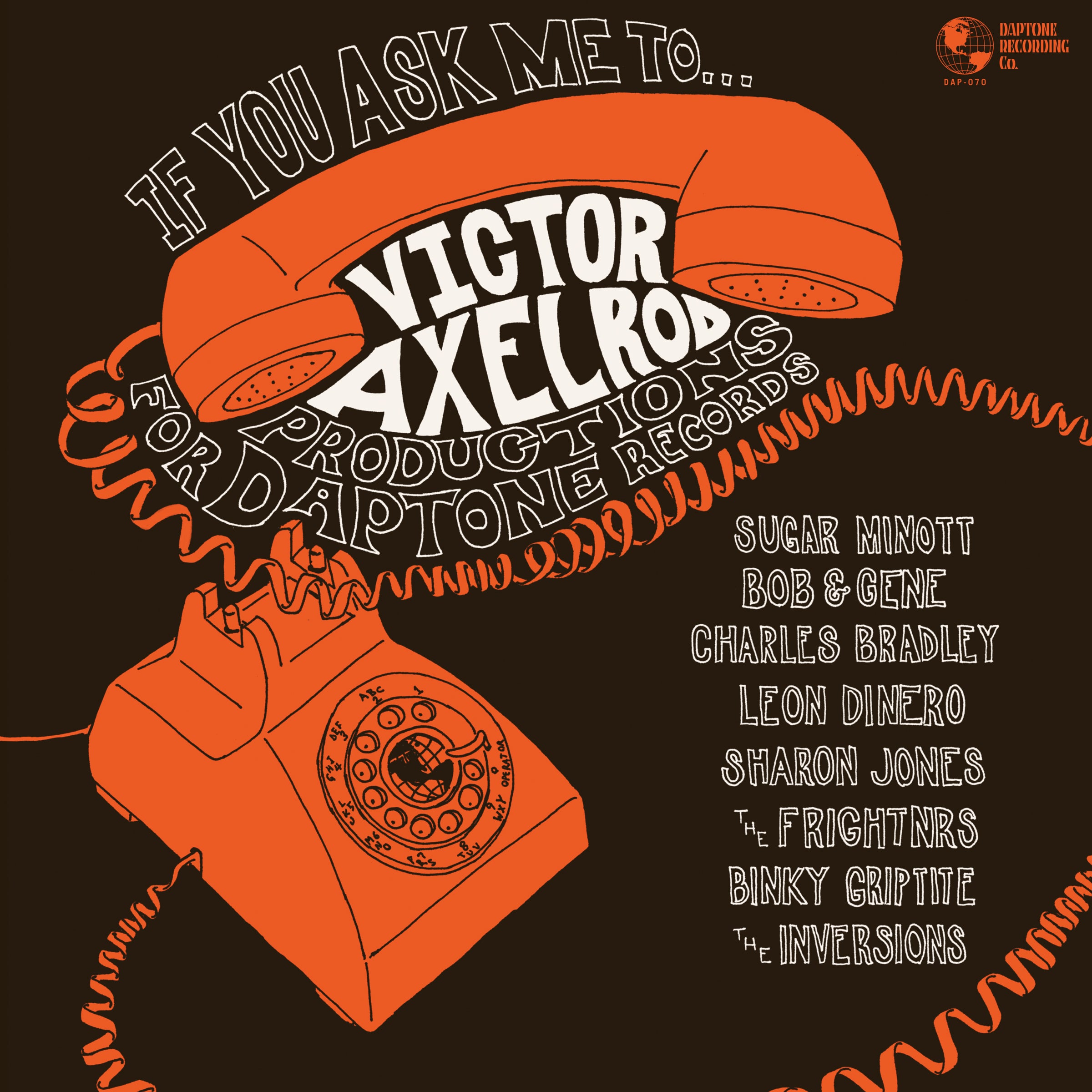 Victor Axelrod If You Ask Me To Vinyle LP orange reggae