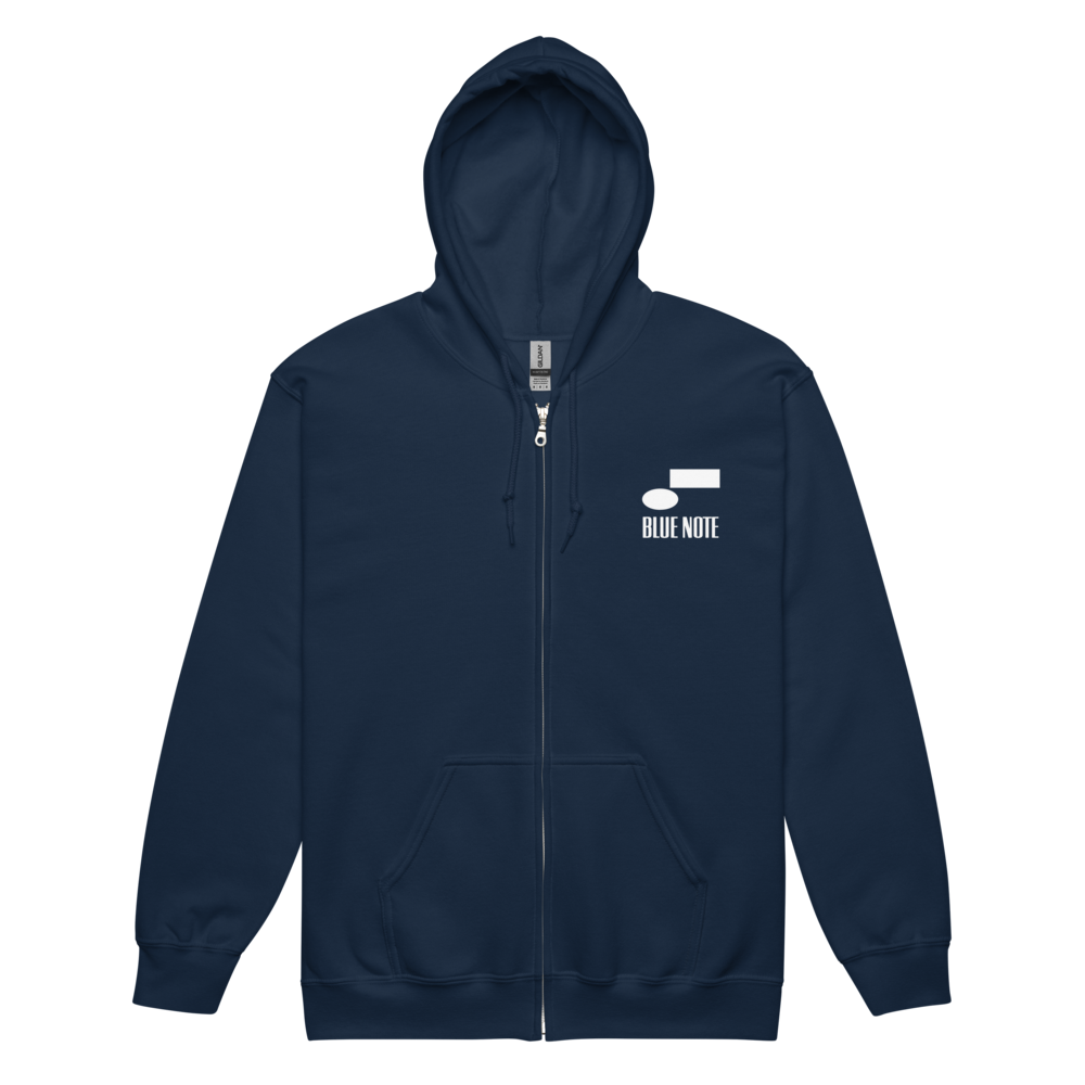 Blue Note Vintage Logo sweat zippé coton noir taille L