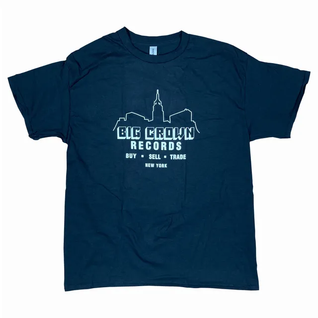 Big Crown Big City T-Shirt Noir Coton Merch Label