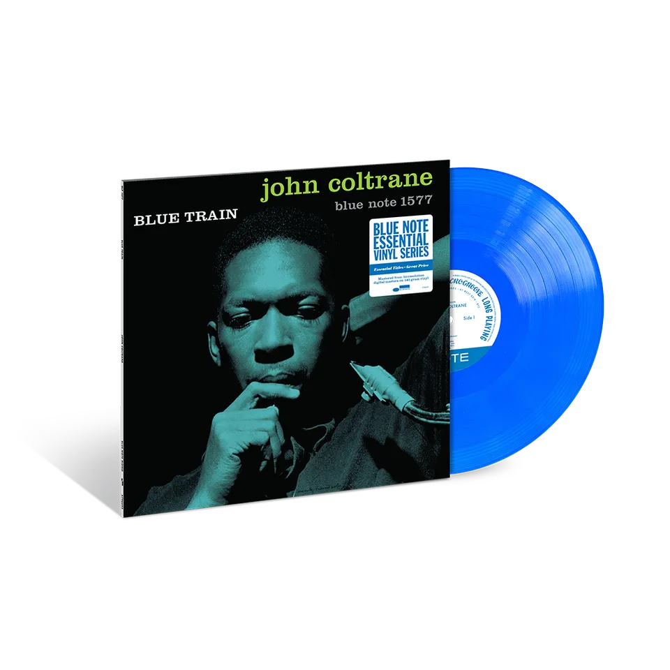 Blue Note Essential John Coltrane Blue Train vinyle bleu