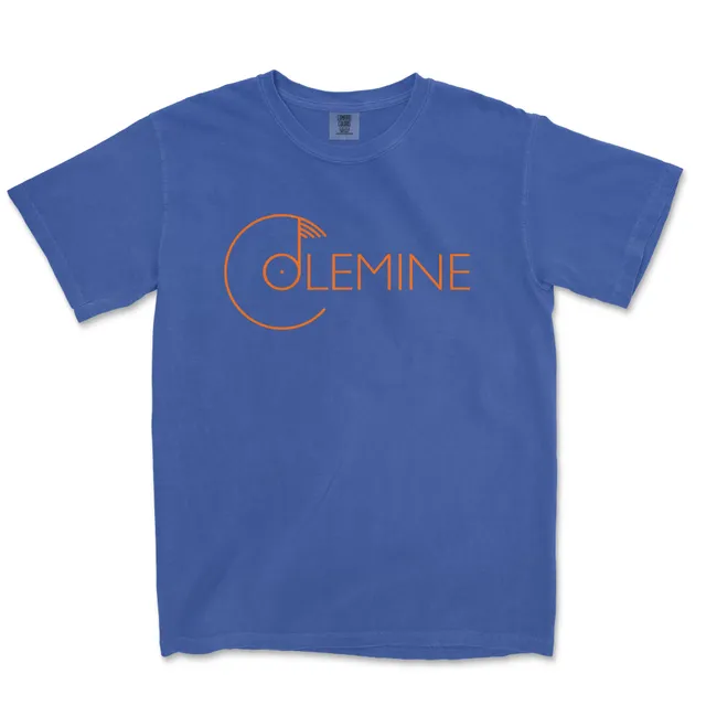 Colemine Logo Shirt T-shirt bleu coton taille XL