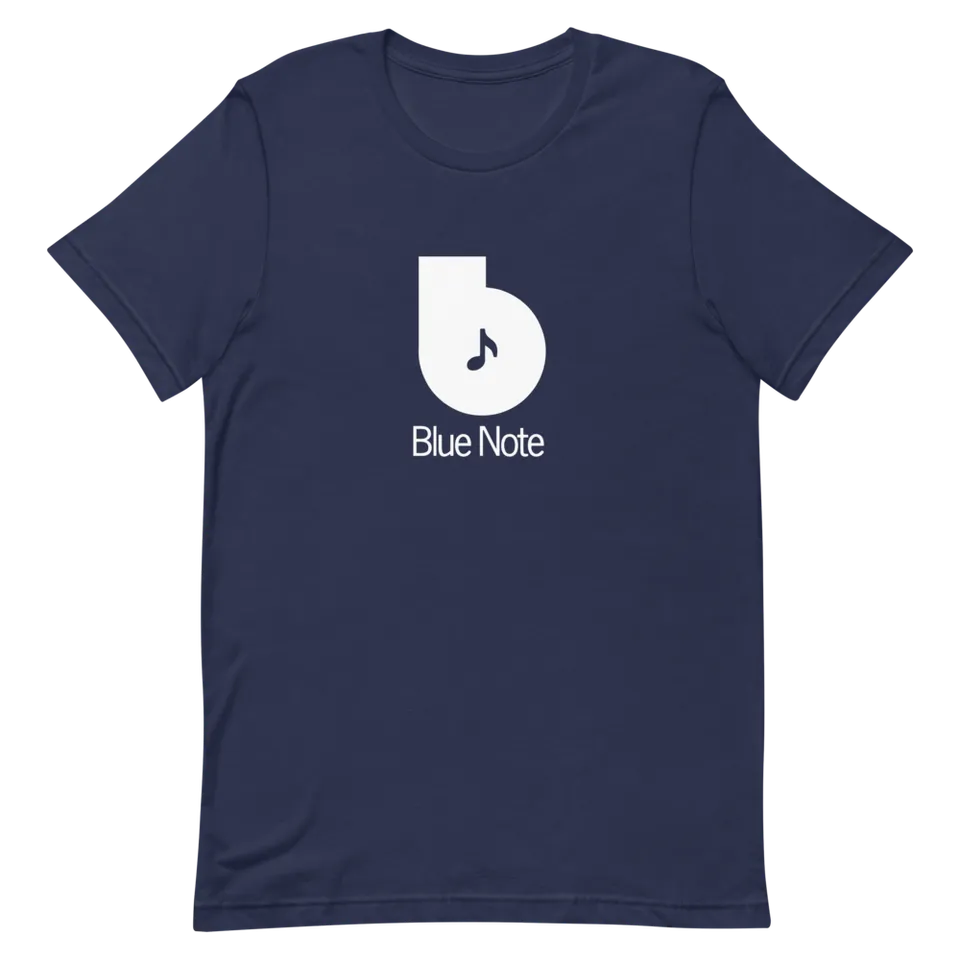 Blue Note B Logo T-Shirt Coton Noir Taille M
