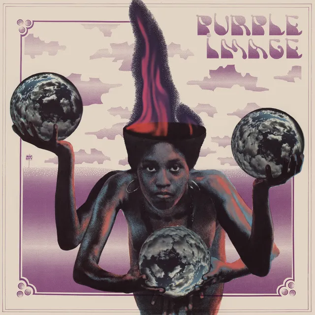 Purple Image Purple Image LP vinyle violet psych funk