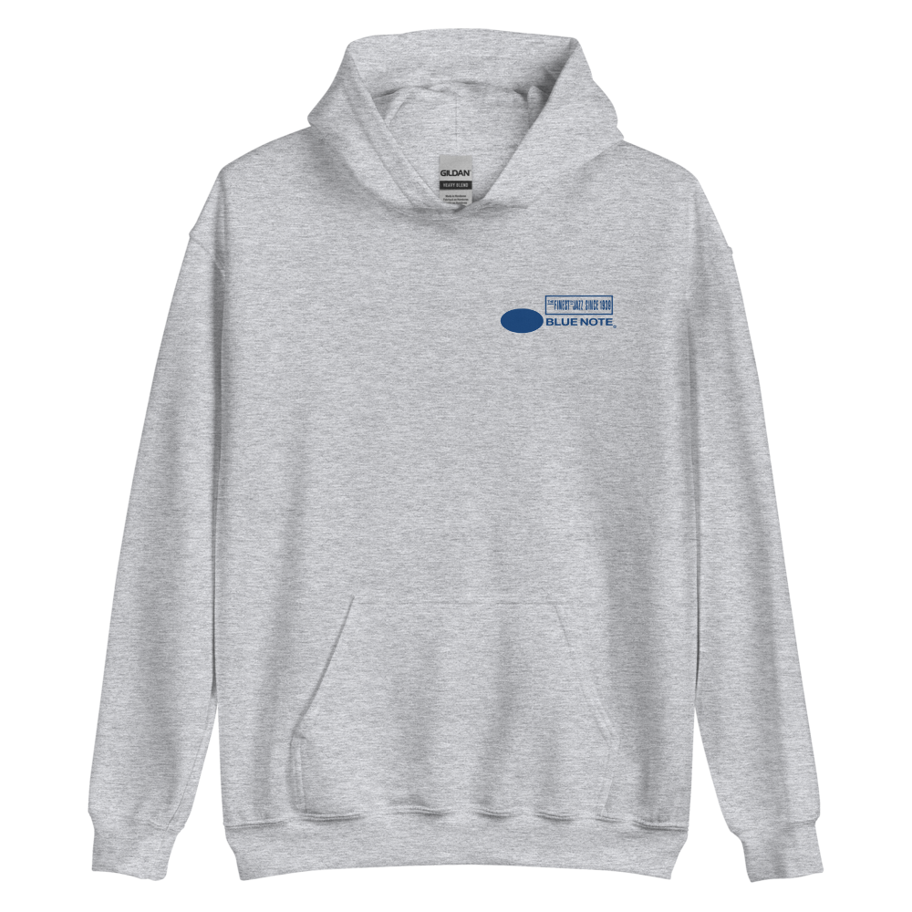 Blue Note Finest Logo Hoodie sweat noir coton