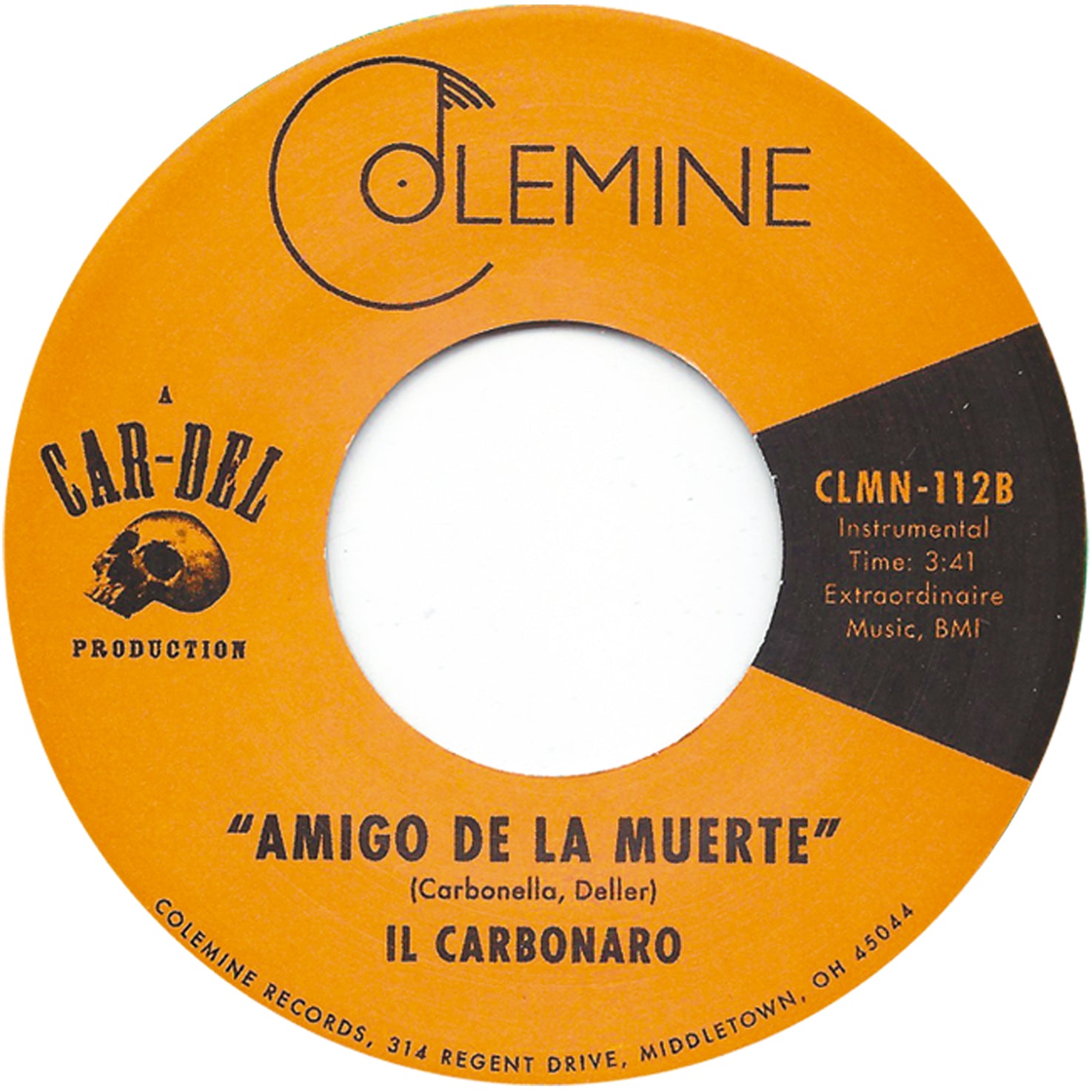 Il Carbonaro High Noon 45 tours vinyle noir 7 pouces