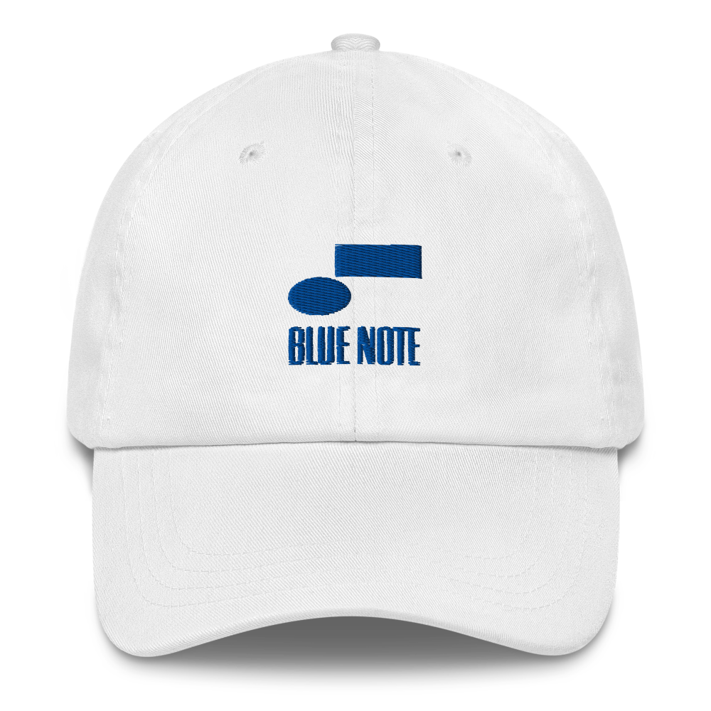 Blue Note Vintage Logo casquette twill noire coton