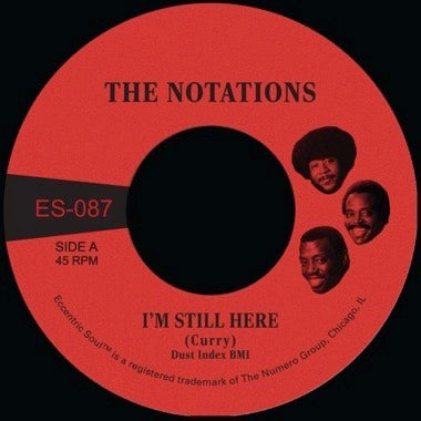The Notations I'm Still Here 45 tours vinyle blanc