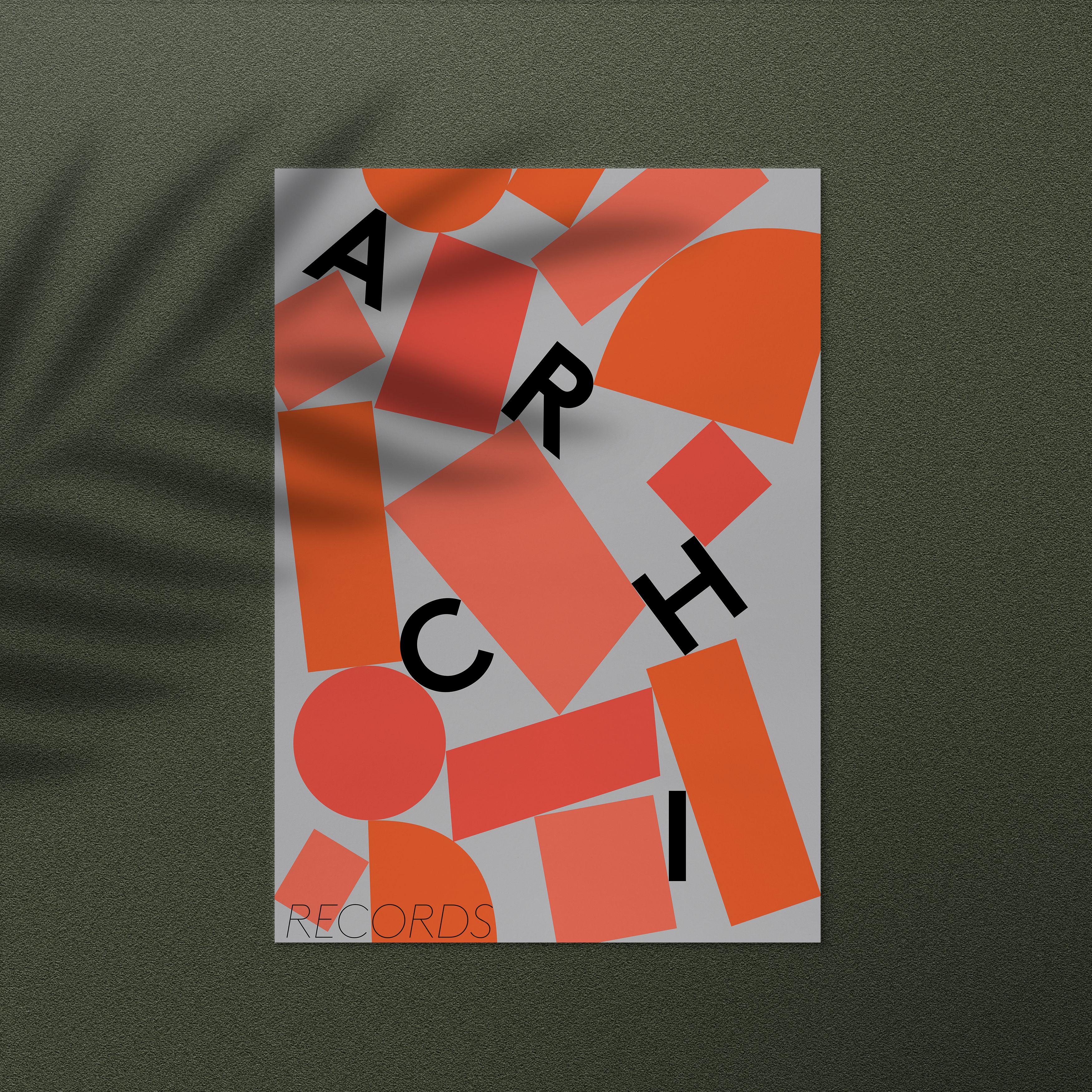 Archi Records Affiches NoMirar affiche 40x60 sérigraphiée