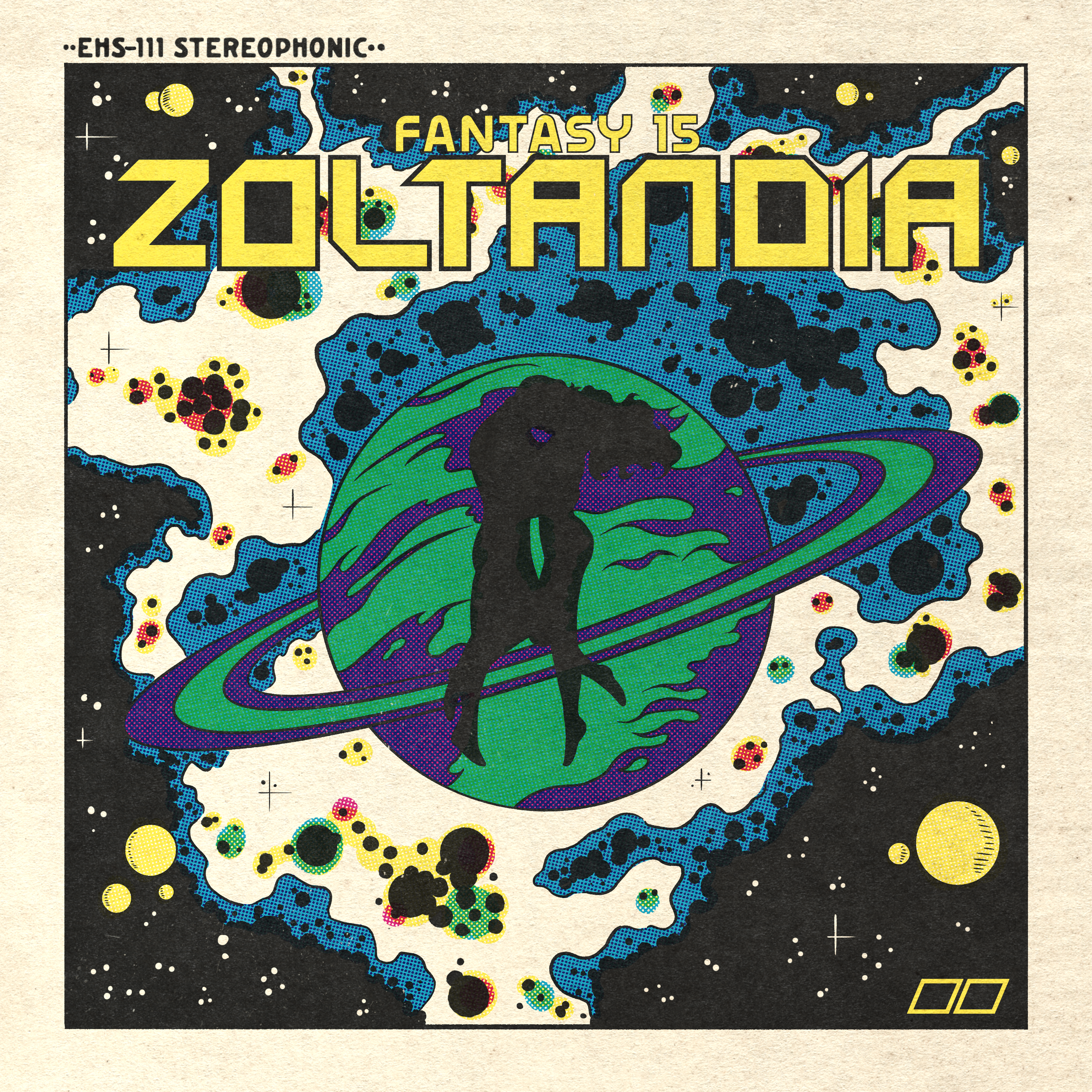 Fantasy 15 Zoltandia vinyle LP violet marbré synth-funk