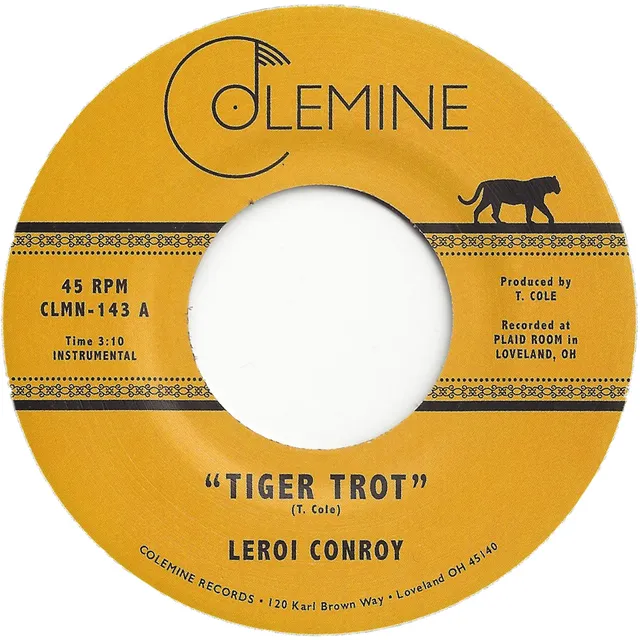 Leroi Conroy Tiger Trot 45 tours vinyle noir 7"