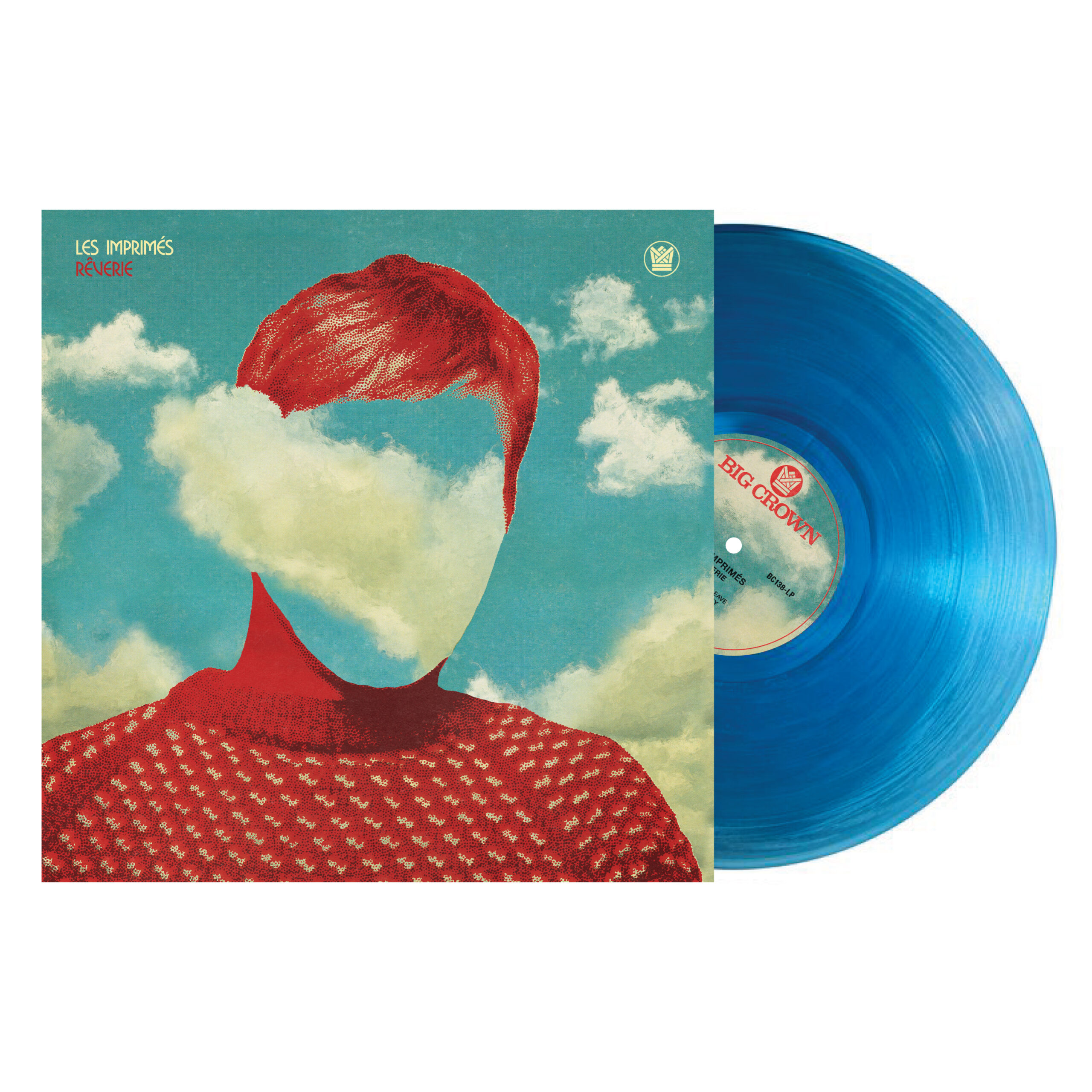 Big Crown Records Les Imprimés Rêverie vinyle bleu