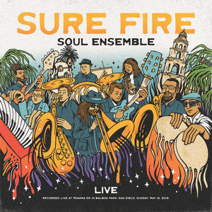 The Sure Fire Soul Ensemble – Live at Panama 66 LP orange