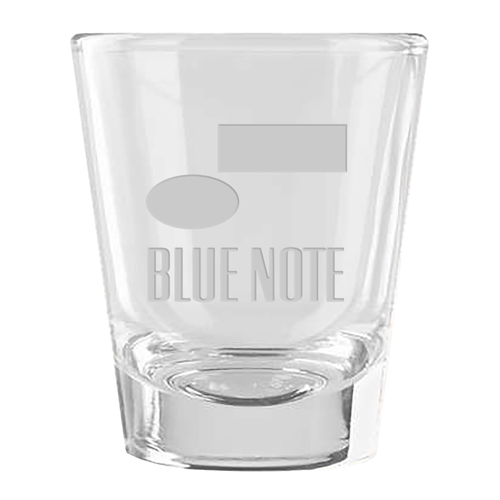 Blue Note Logo Vintage Verre shot 5cl gravé jazz