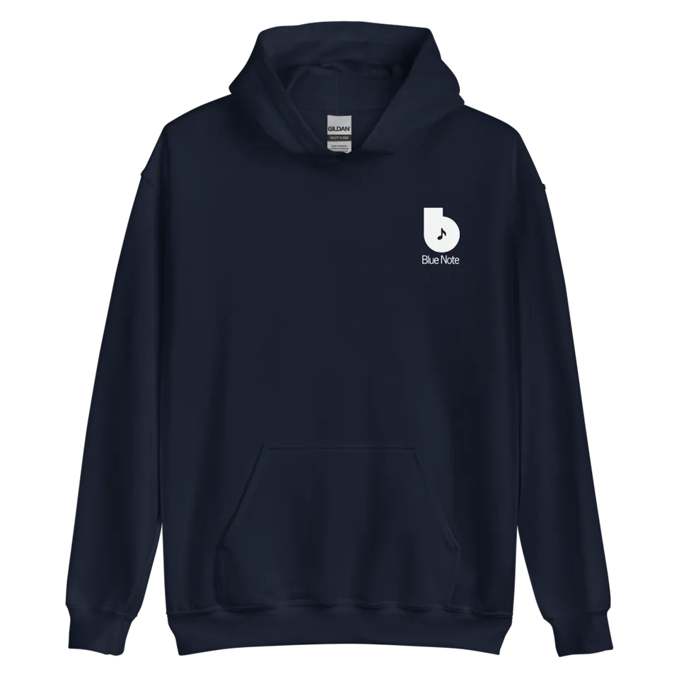 Blue Note B Logo hoodie sweat noir coton