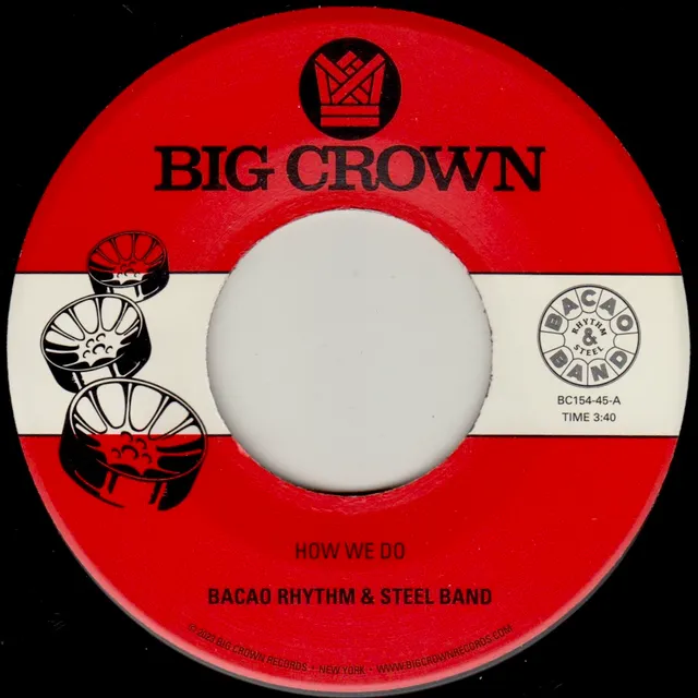 Big Crown Records How We Do b/w Nuthin But A G Thang 45t