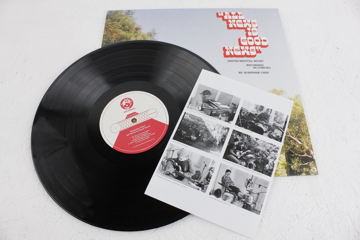 Surprise Chef All News Is Good News LP vinyle soul jazz