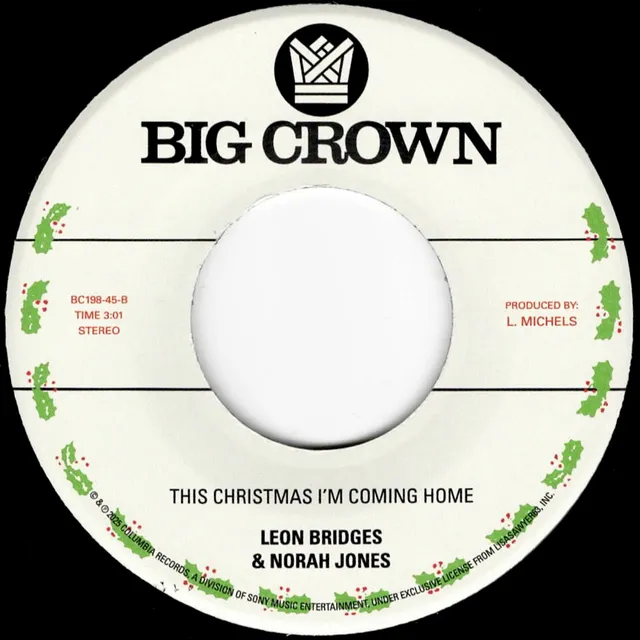 Big Crown Merry Black Christmas 45 tours vinyle 7" soul noël
