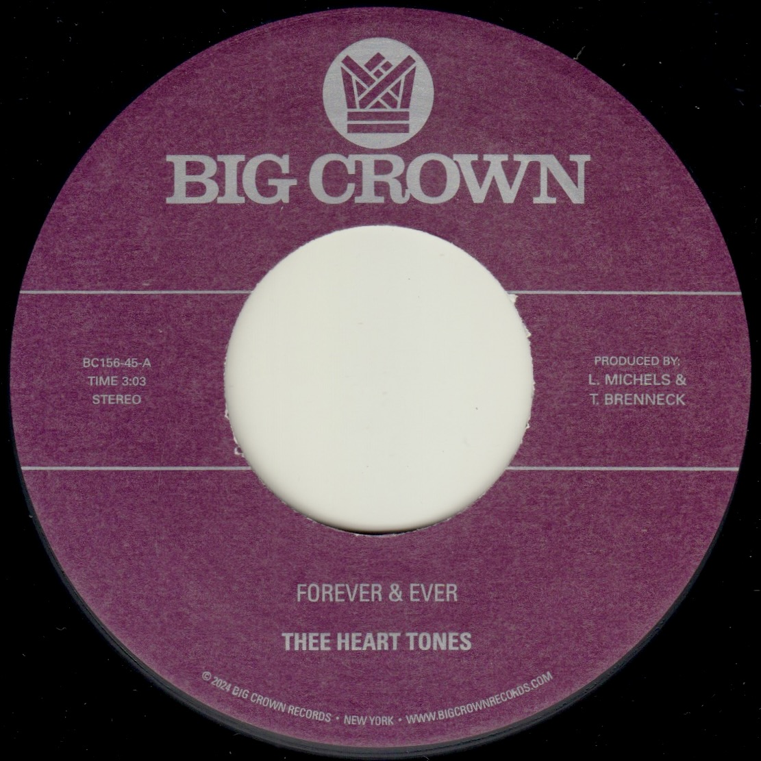 Thee Heart Tones Forever & Ever vinyle 45 tours soul