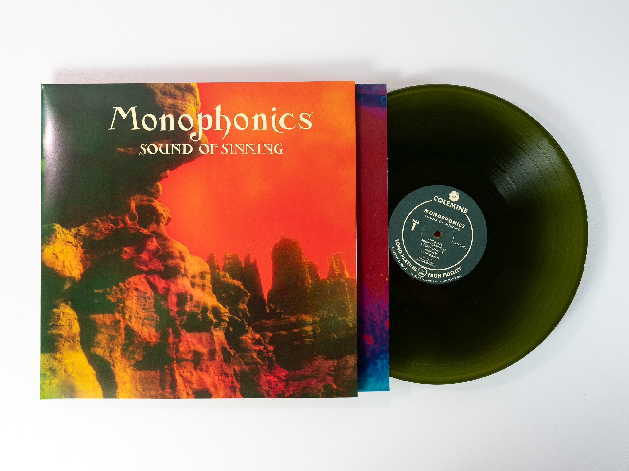 Monophonics Sound Of Sinning vinyle LP vert psychedelic soul