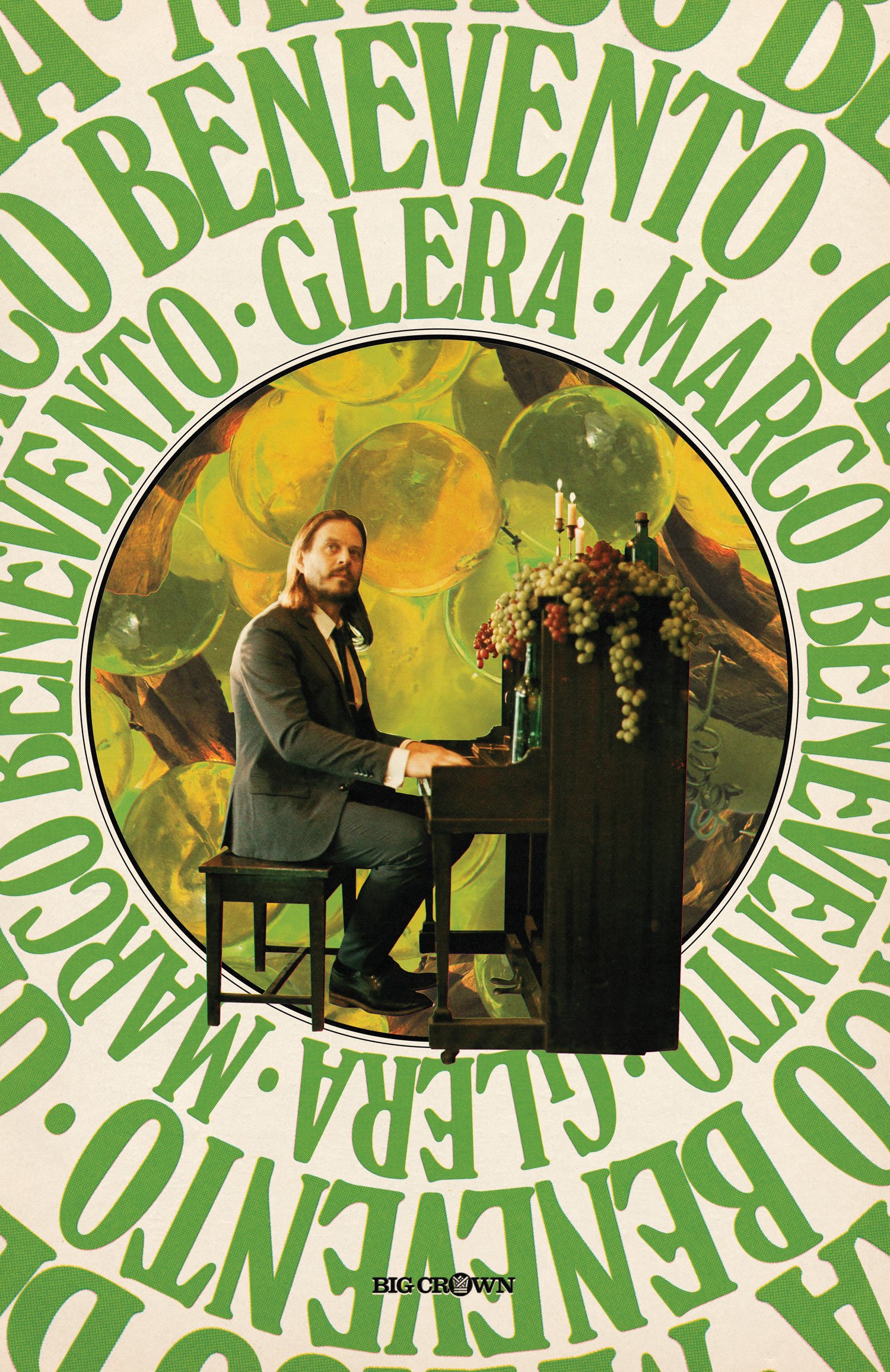 Big Crown Marco Benevento Glera vinyle LP vert jazz + poster