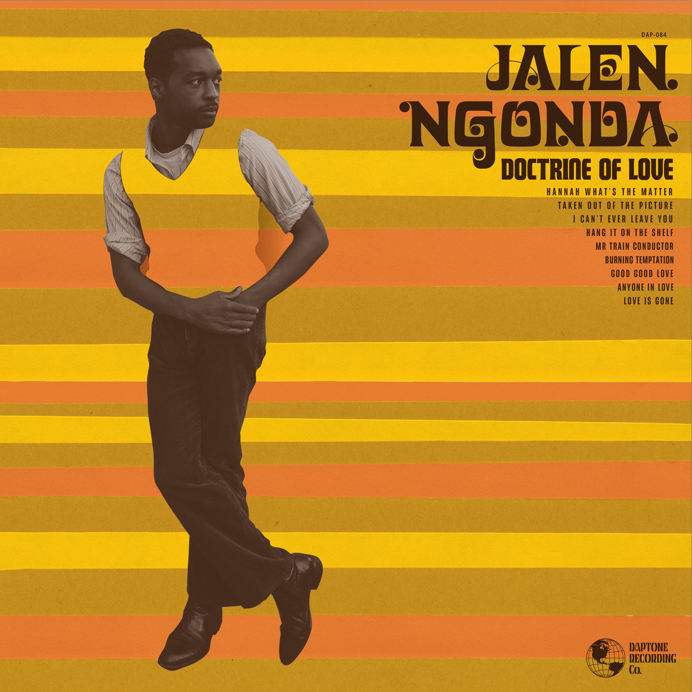 Jalen Ngonda Doctrine Of Love LP splatter orange 1000 ex