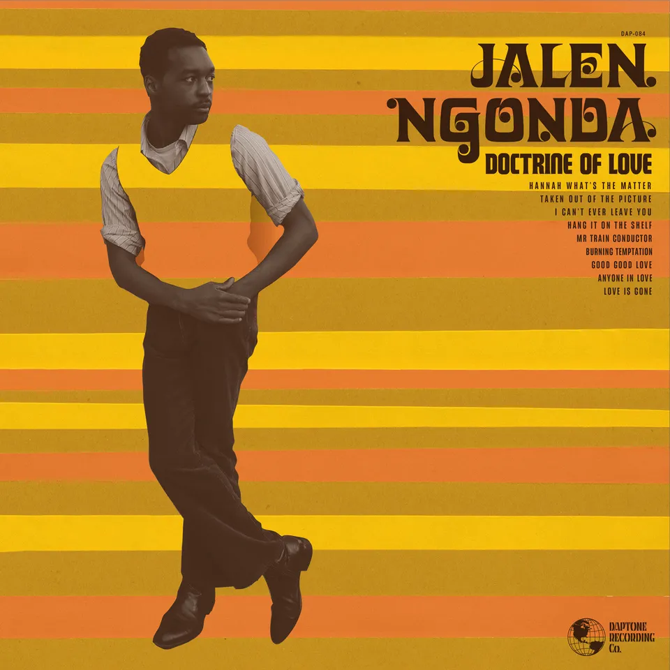Jalen Ngonda Doctrine Of Love LP splatter orange 1000 ex