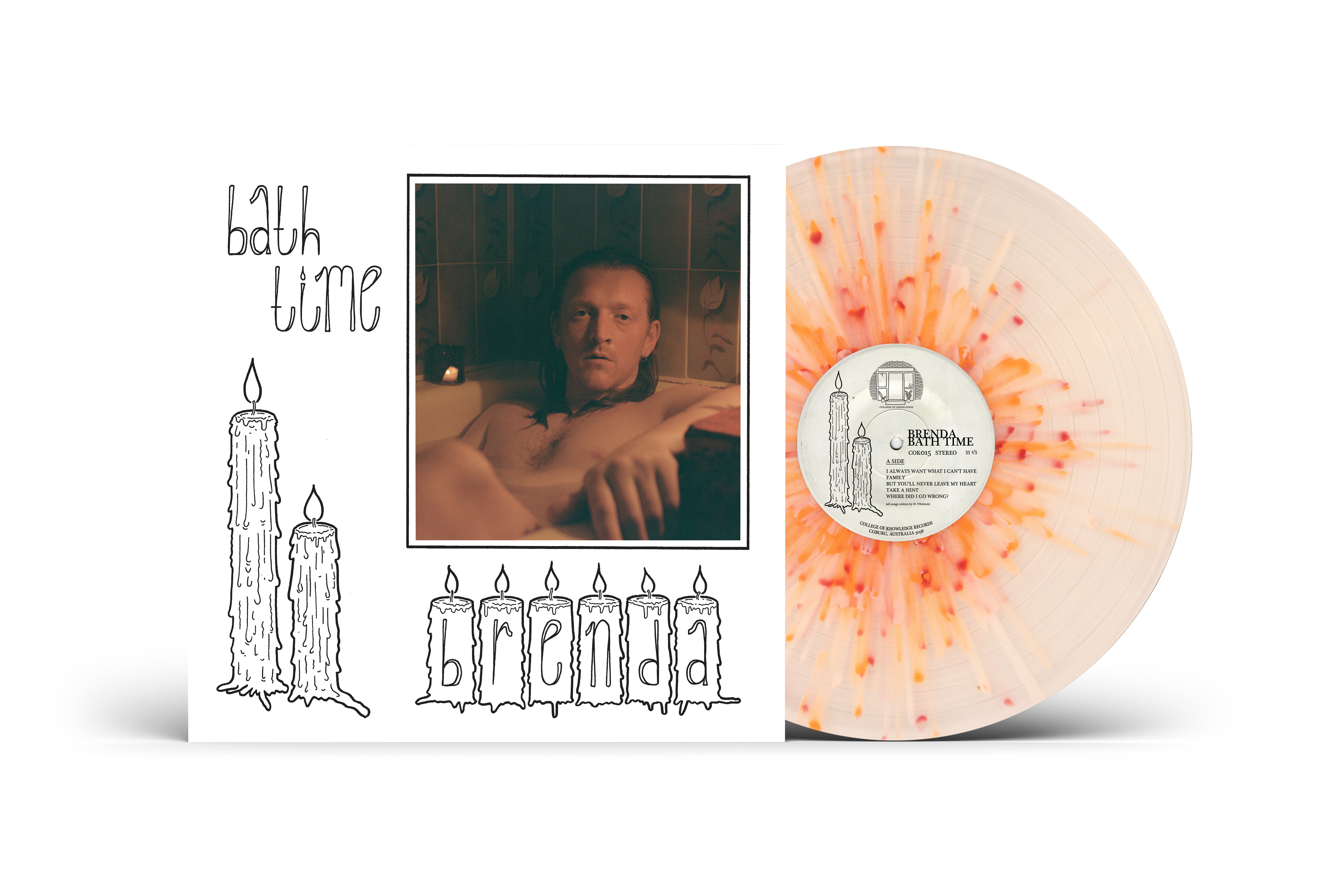 Brenda Bath Time vinyle LP noir soul