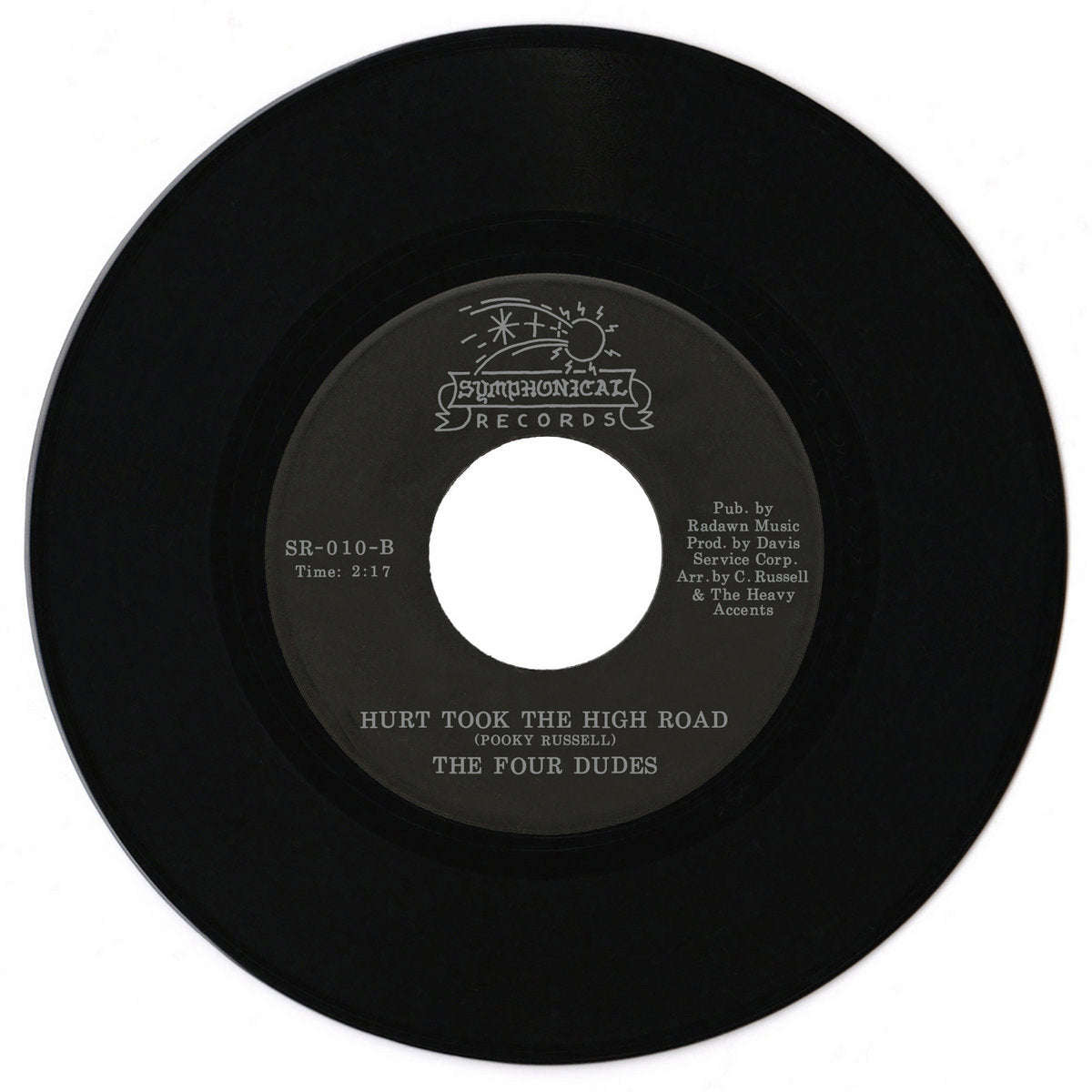 Symphonical Four Dudes SR-010 45 tours 7" soul