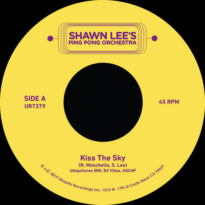 Shawn Lee Kiss The Sky 45T vinyle soul moderne