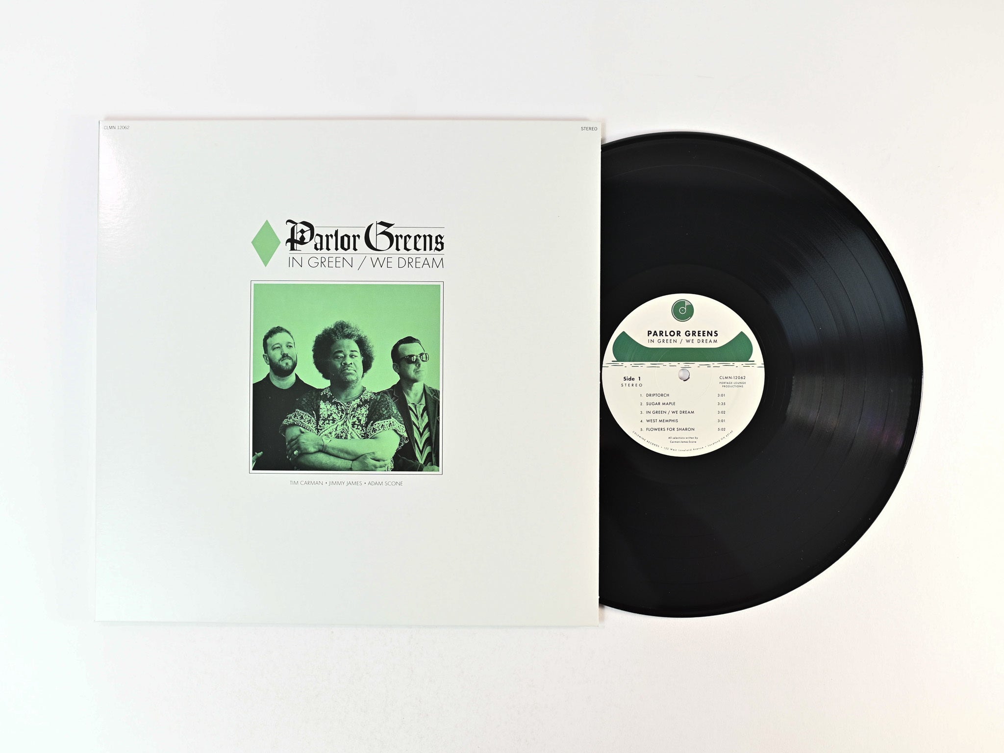 Parlor Greens In Green We Dream vinyle LP vert soul jazz