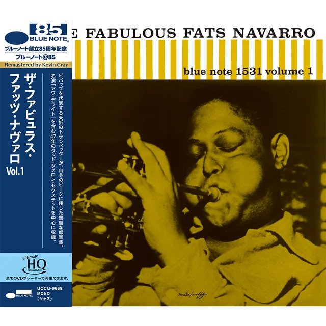 Blue Note UHQ Fats Navarro Fabulous Vol 1 CD bebop