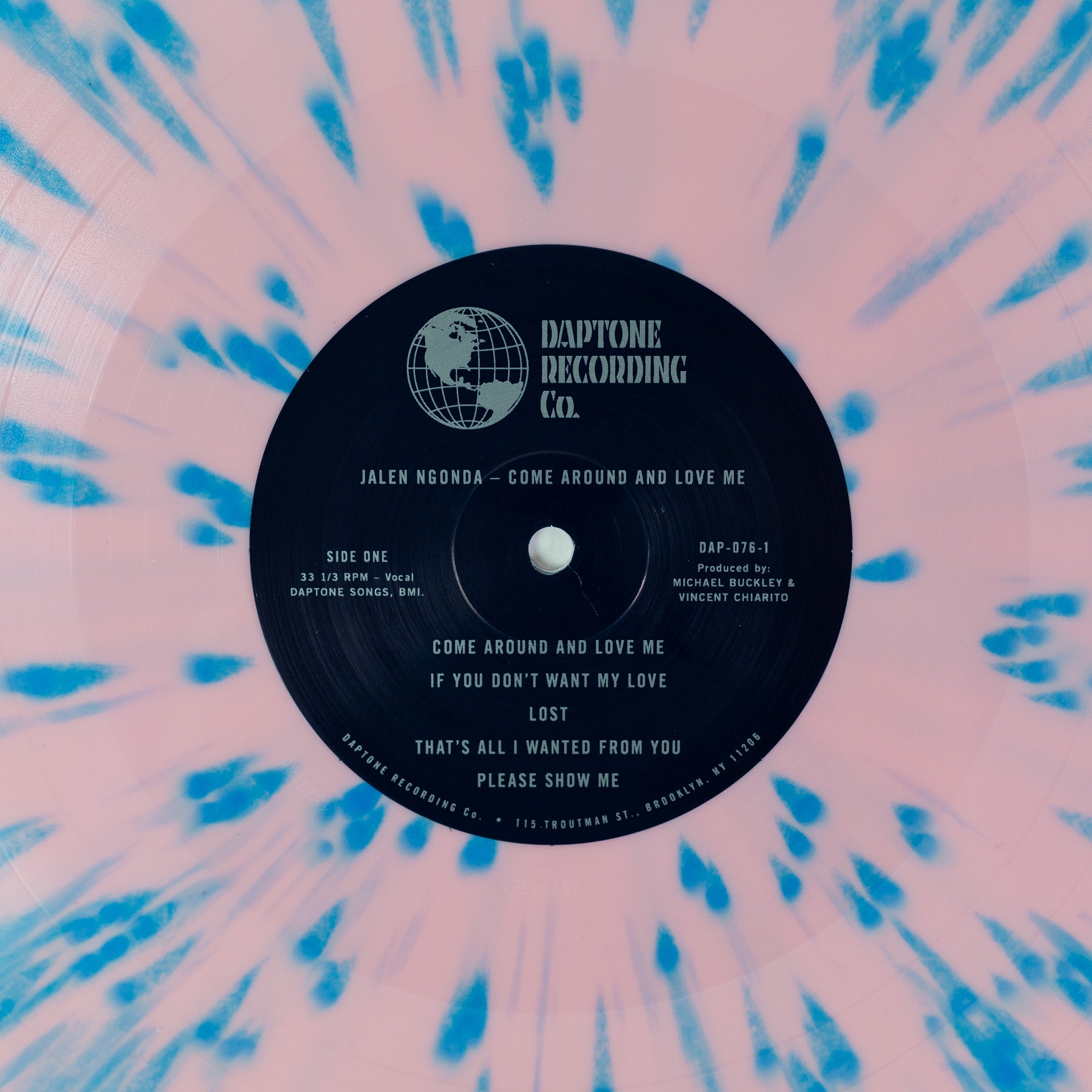 Jalen Ngonda Come Around and Love Me vinyle LP splatter